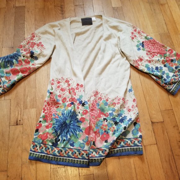 Guinevere Anthropologie Chroma Kimono 